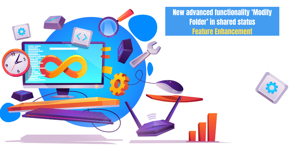 New Advanced Functionality Modify Folder in Shared Status, Feature Enhancement